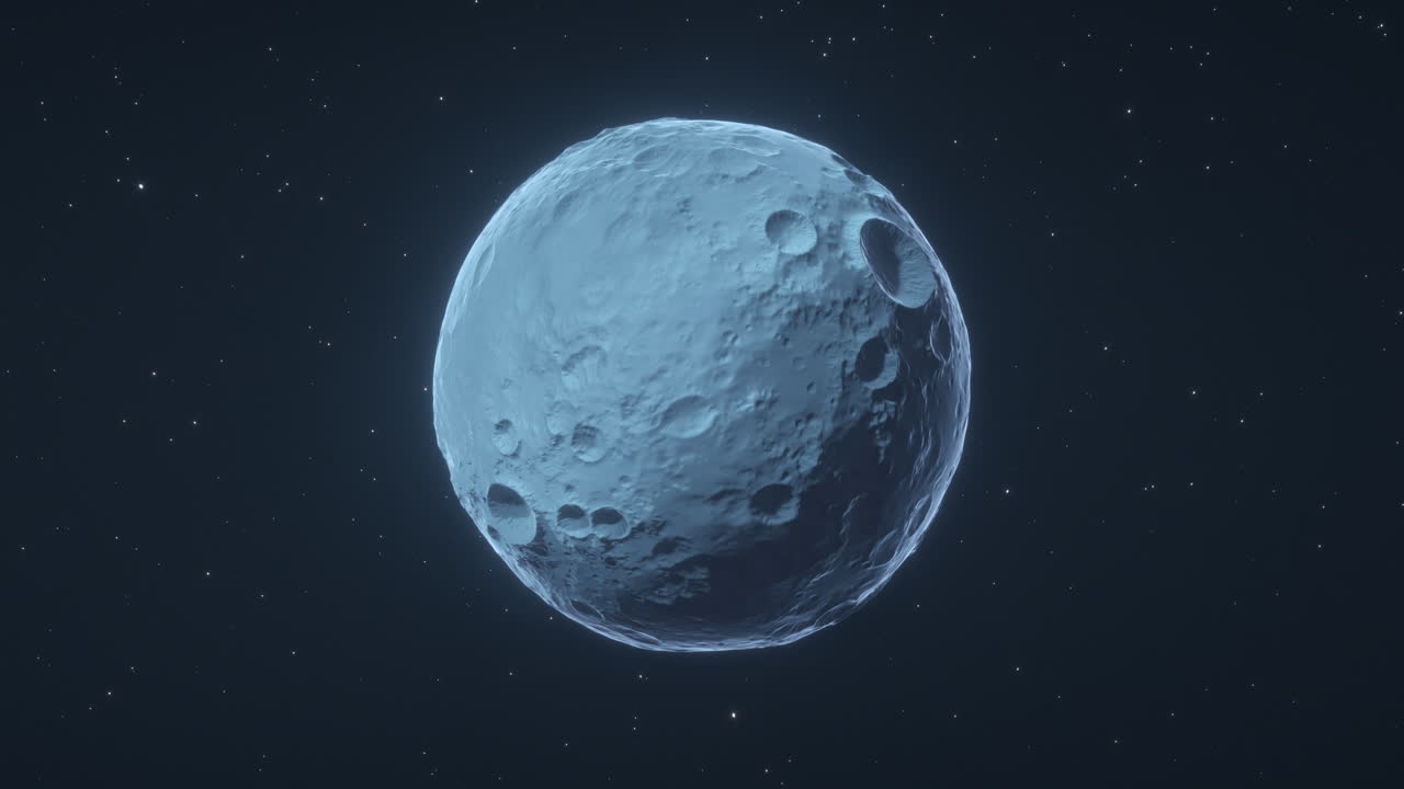 Whole planet with black background, 3d rendering.