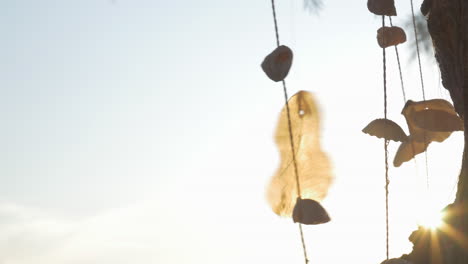 wind chime in high wind