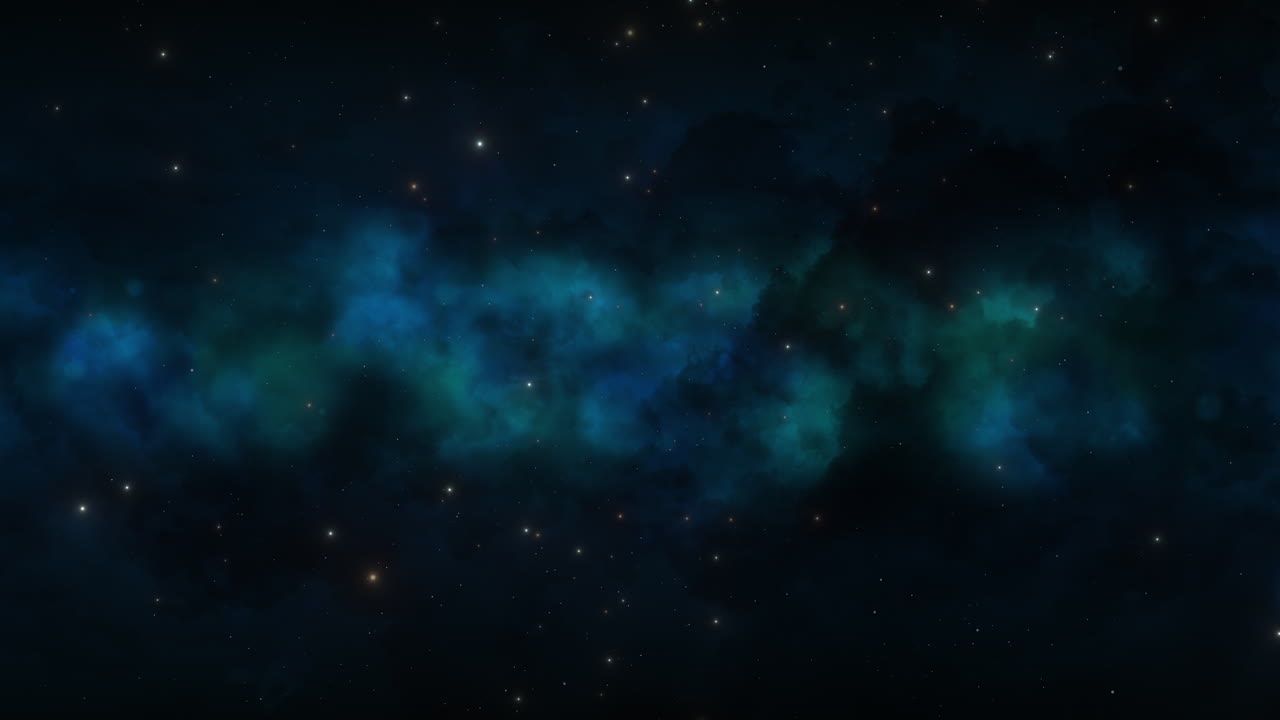 partículas de movimiento y estrellas en la galaxia 5