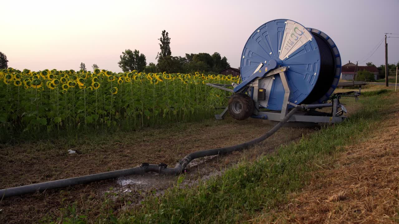 Ripresa statica con sistema di irrigazione attivo