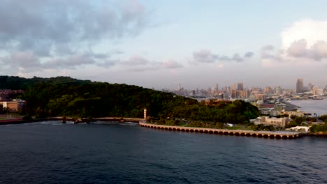 la vista aerea de kaohsiung