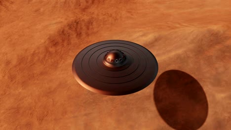 ufo in flight