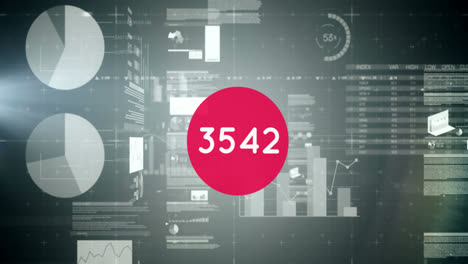 Animation of numbers changing over statistics