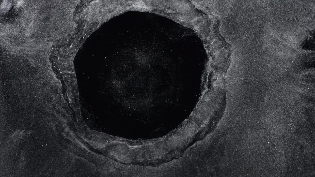 hay un agujero en el tejido del universo