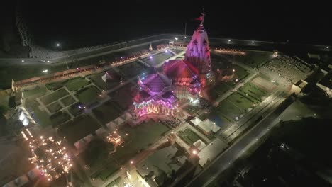 12 jyotirlingas in india, temples of lord shiva, indian temple architecture, somnath temple aerial view