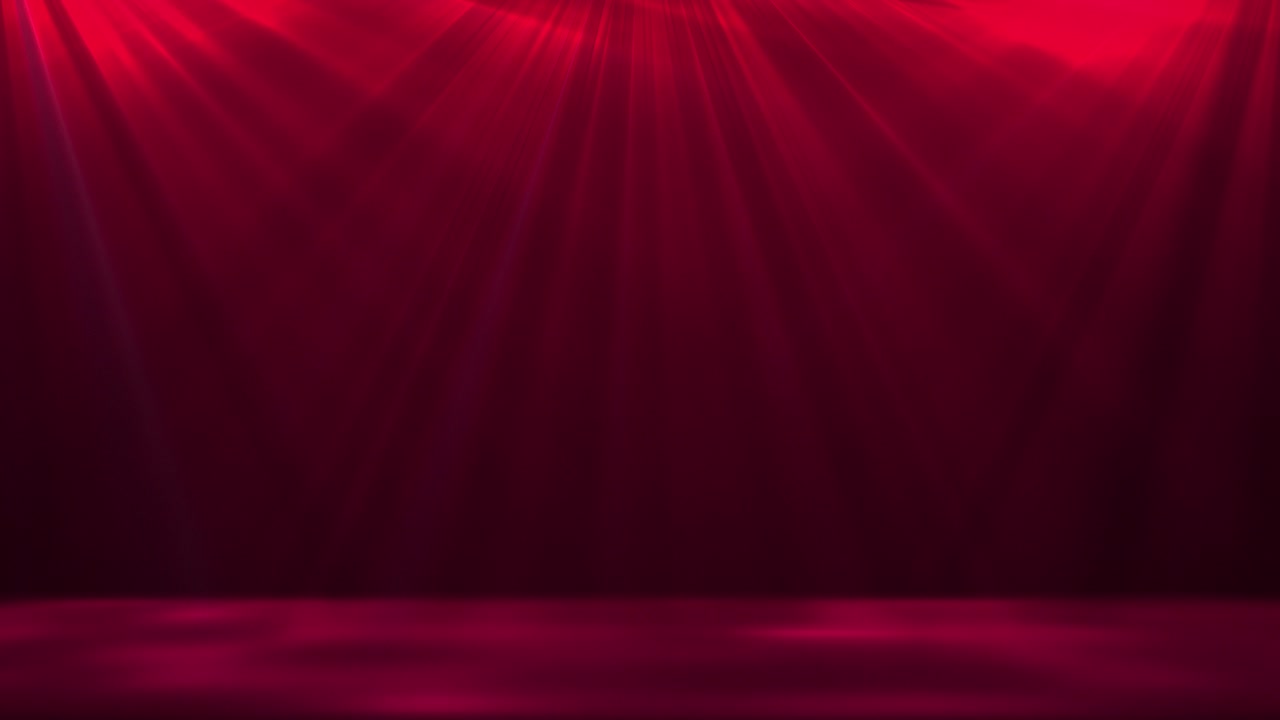 Red gradient background with spotlight effect