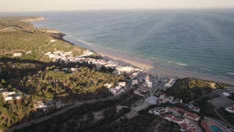 old fishing village of salema, holidays destination in algarve, portugal