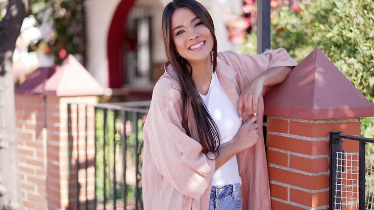 Happy Woman Outdoors