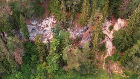 latvian river gauja near sietiņieza