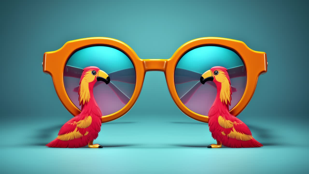 gafas de sol vintage frescas hechas con ai