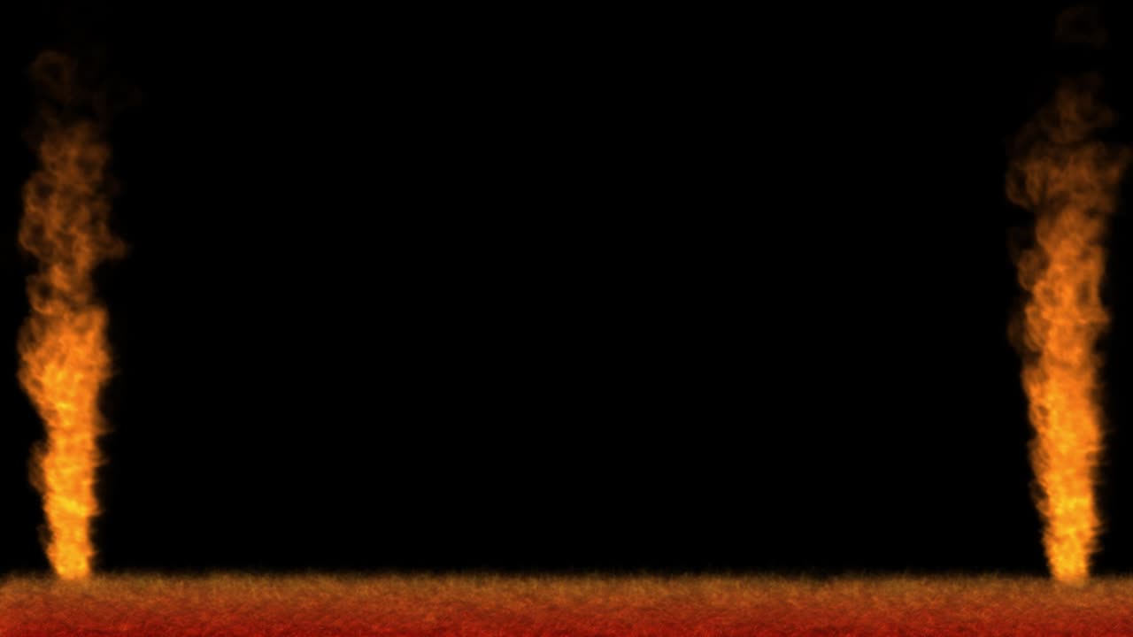 플레임 파이어 cg 입자 애니메이션 모션 그래픽
