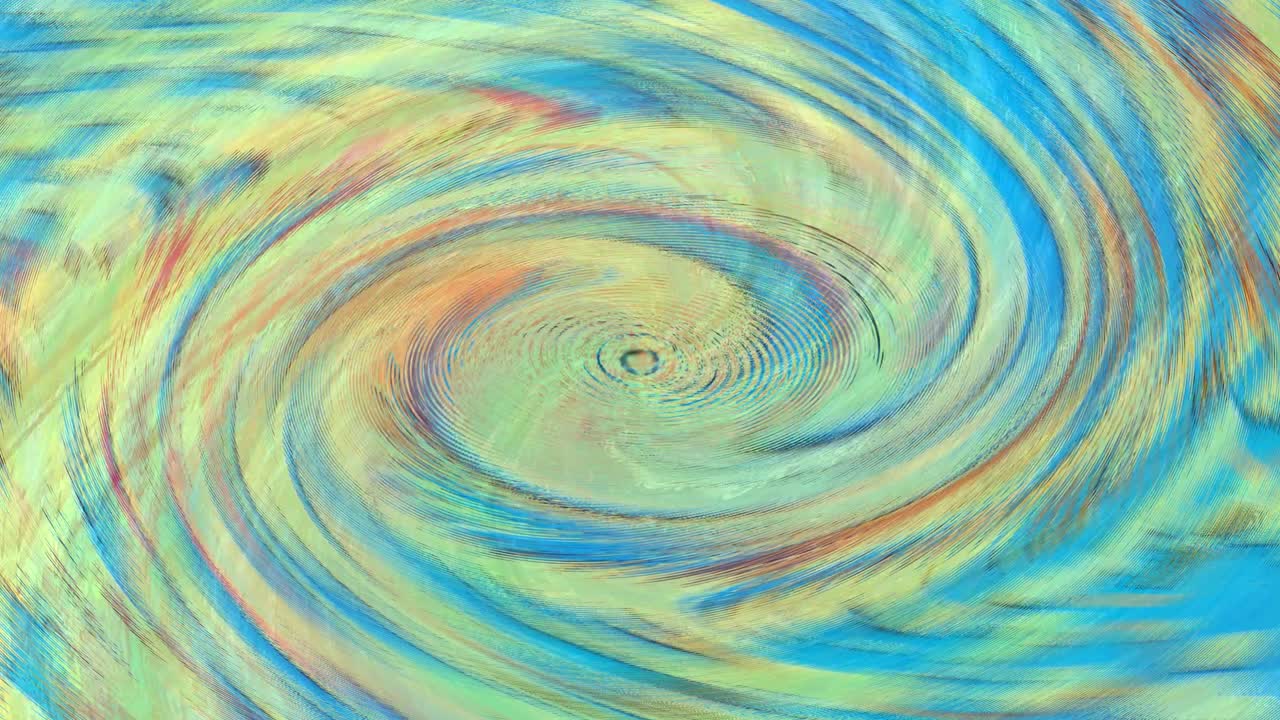 추상적인 회전 흐릿함과 다채로운 배경 루프.