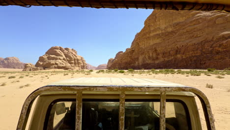 desert adventure in wadi rum, jordan