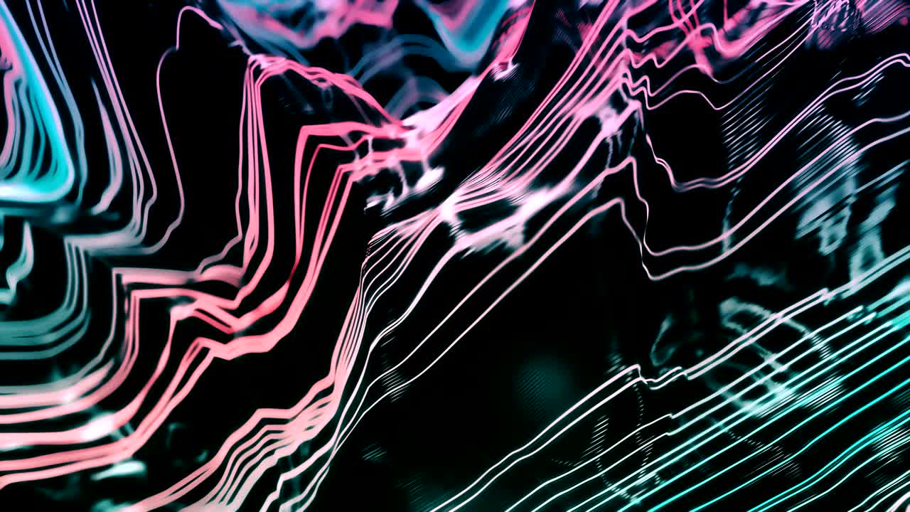 líneas tecnológicas futuristas abstractas.