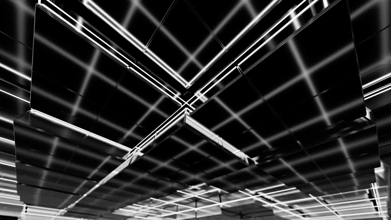 Abstract Futuristic Interior Design