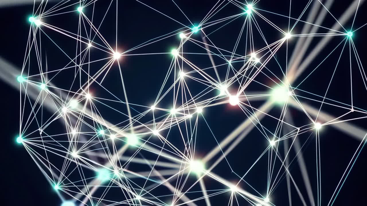 visualización de la red abstracta