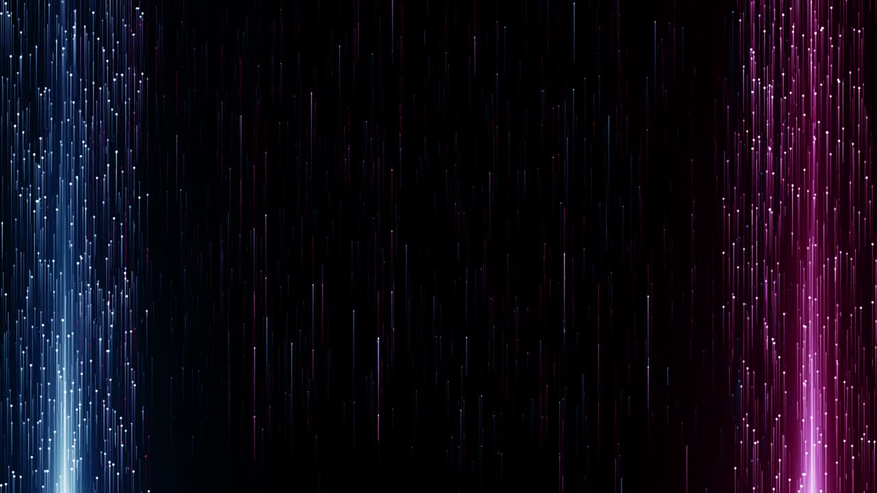 partículas azul rosa evento juego tráiler títulos escenario de concierto cinematográfico bucle de fondo