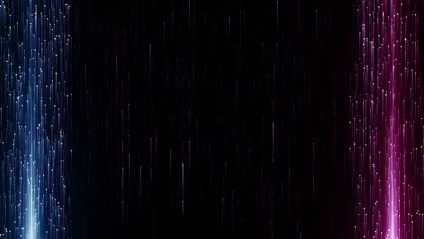 particles blue pink event game trailer titles cinematic concert stage background loop