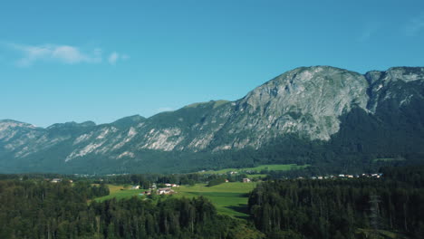 alpine valley landscape