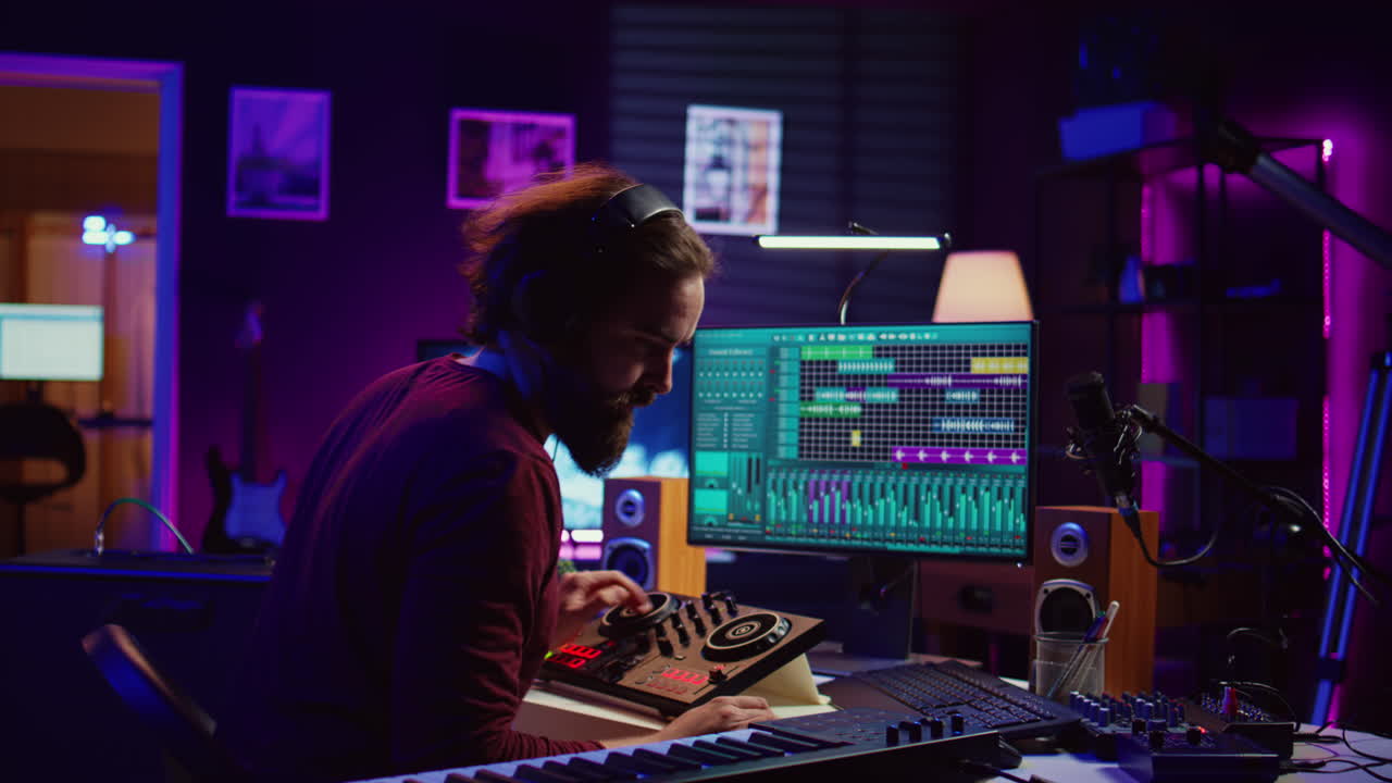 maestría ingeniero registro teclas de piano grabaciones para editar en software daw