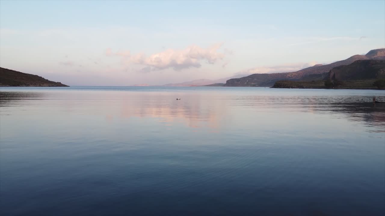 베이 공중에 해안보기 황금 시간 정박 어선