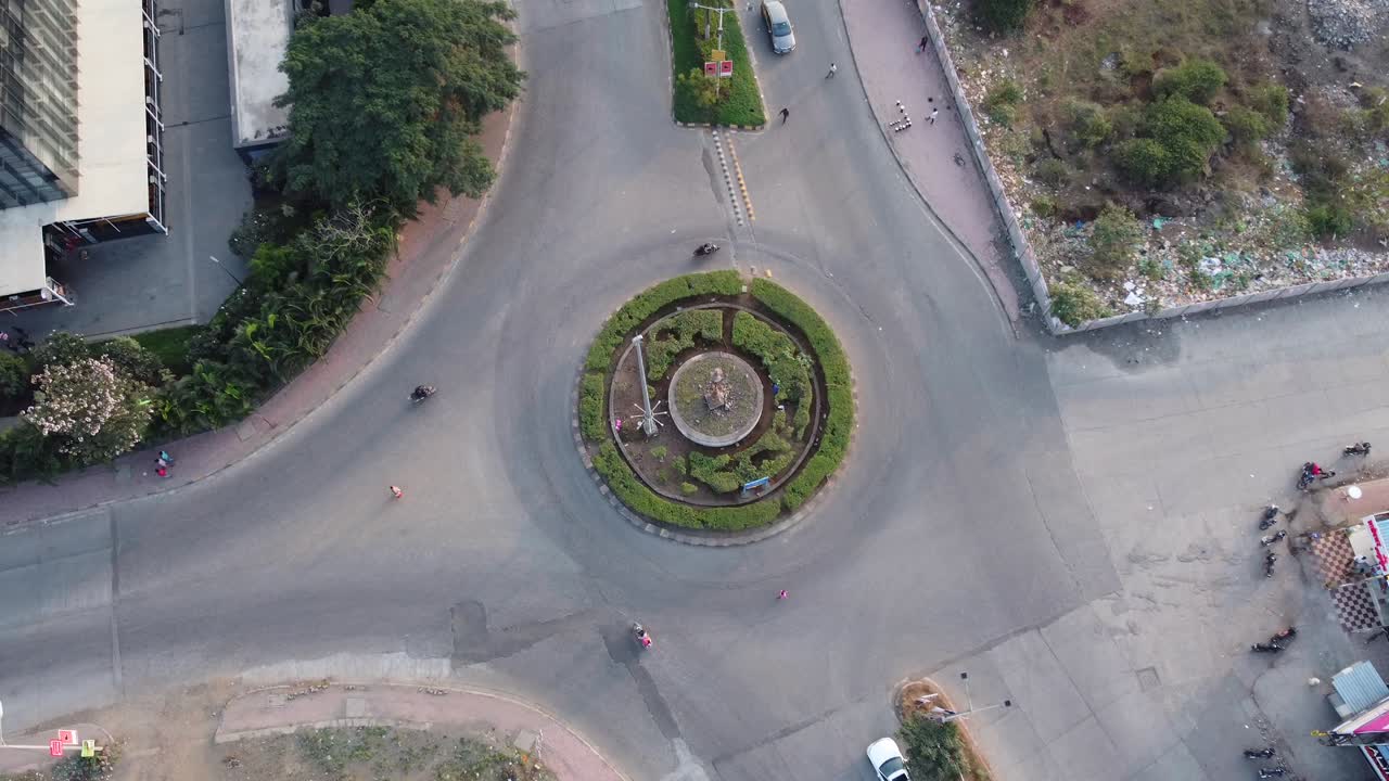 vistas aéreas de la india