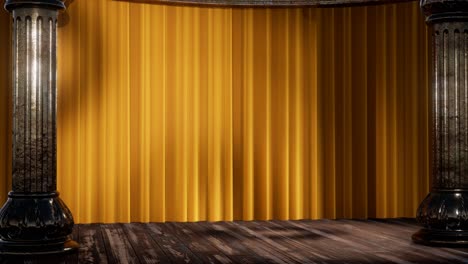 stage-curtain-with-light-and-shadow