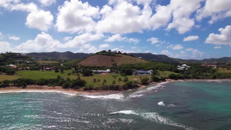 Aerial-view-of-hill-in-st