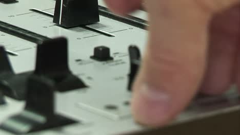mesa de mezcla de estudio