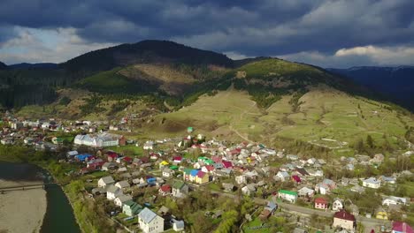 scenic aerial of traditional mosque in a rural bosnian landscape scenic aerial of traditional mosque in a rural bosnian landscape