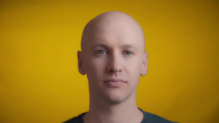 Man looking towards the camera