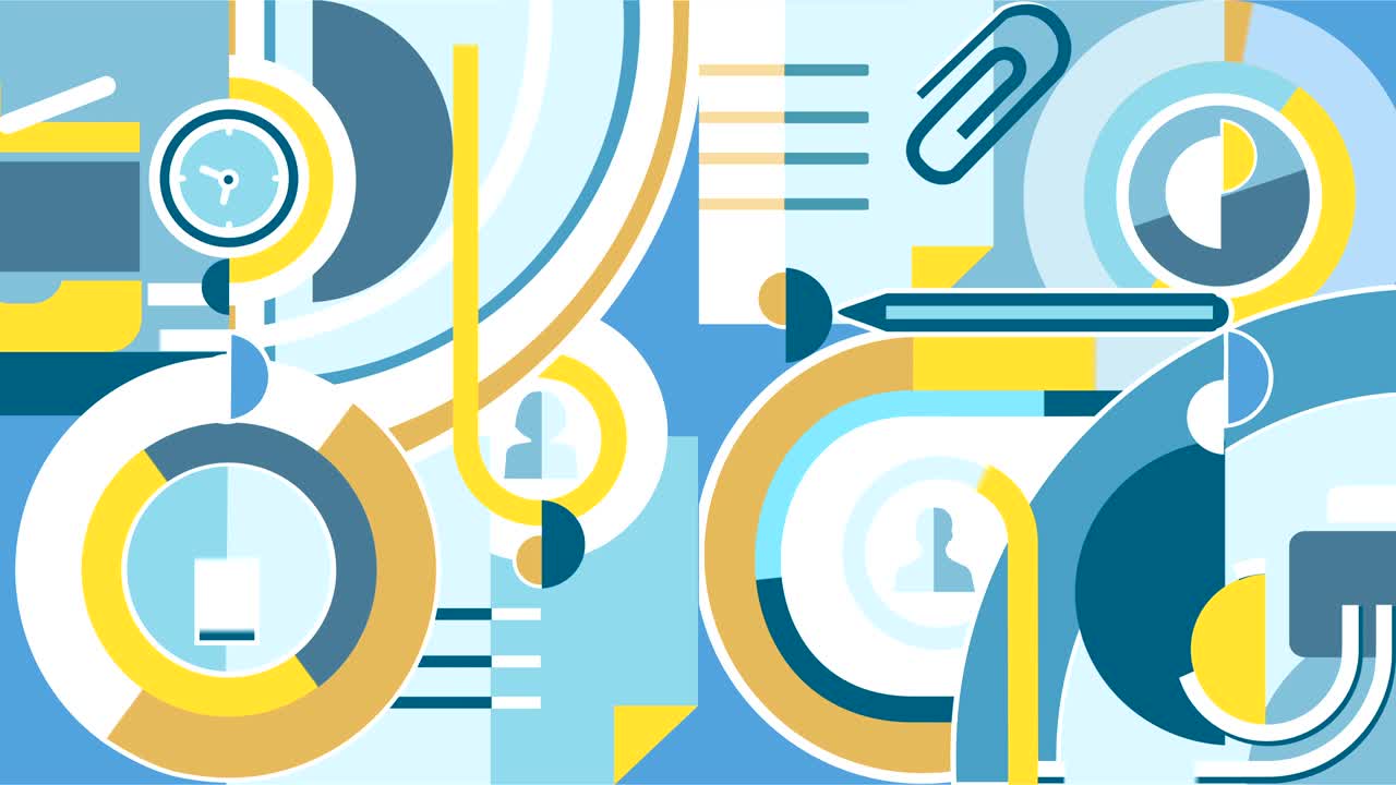 사무실 배경 모양