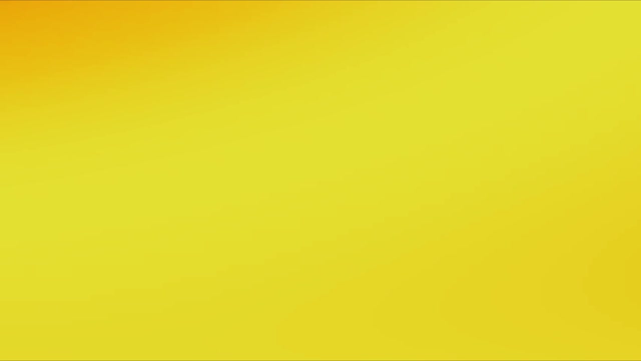 Sfondo animato astratto con gradiente giallo e arancione cangiante.