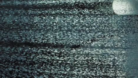 water spray on a surface
