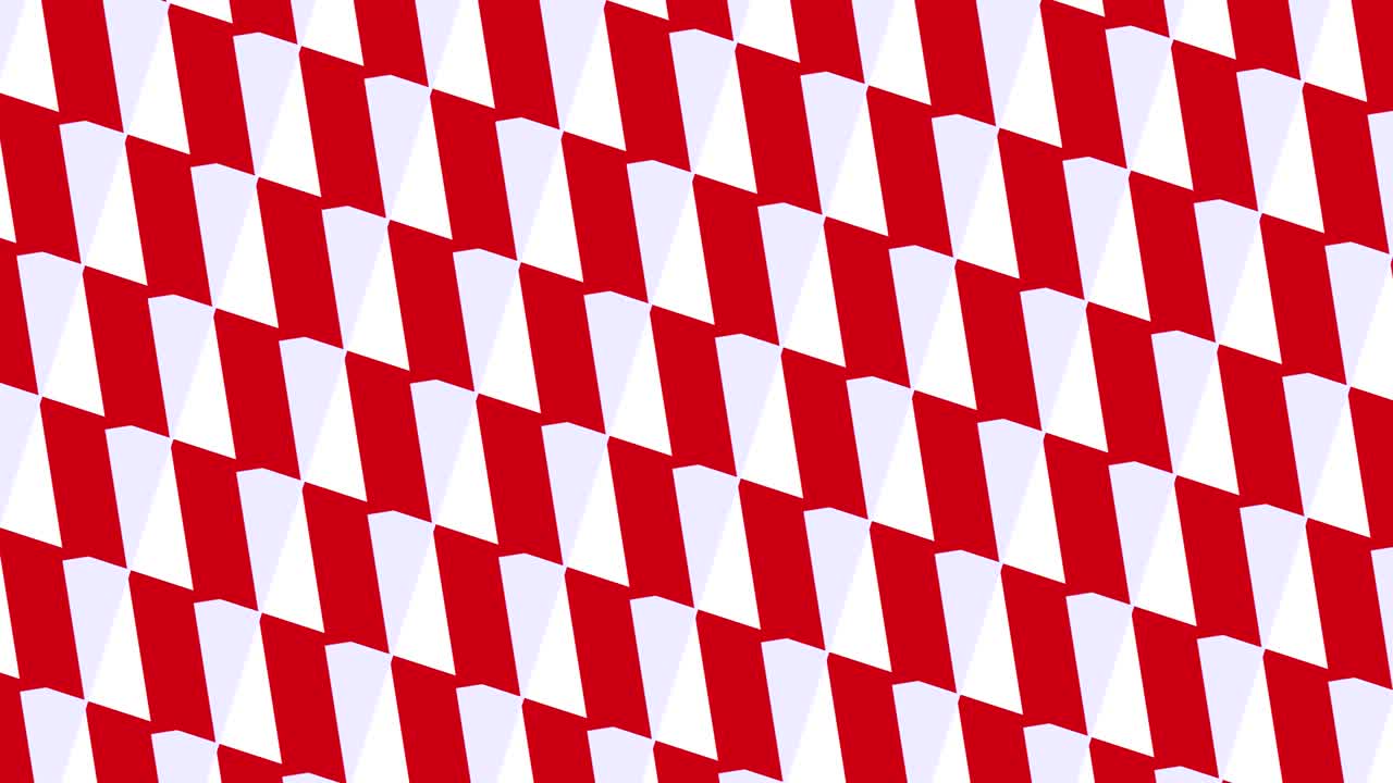 그것은 시계 방향으로 회전하면서 색을 빠르게 바꾸는 그래픽 패턴이며, 시계 방향을 반대로 회전하여 최면과 스트로보스코프 효과를 만니다.