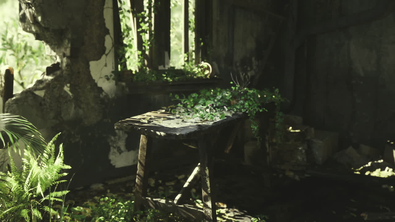 Discovering forgotten chamber filled with sunlight and decay