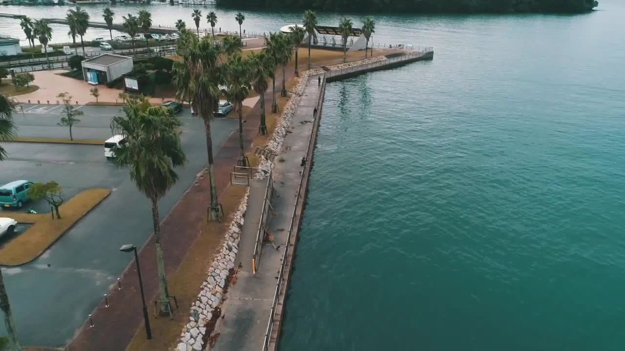 el paisaje cinematográfico de japón filmado por dji phantom4pro