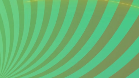 animation of green stripes spinning in seamless loop