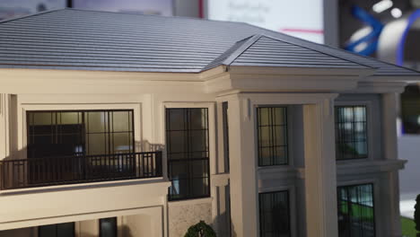 detailed model of a luxury home