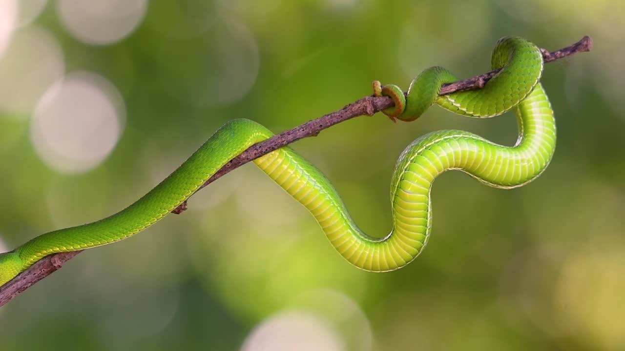 белощекая питвипер - ядовитая питвипер, эндемик юго-восточной азии, часто встречается ночью, поджидая на ветке или сучьях дерева вблизи водоема с большим количеством пищи.