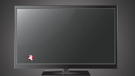 pantalla de noticias con la palabra noticias escritas en negro