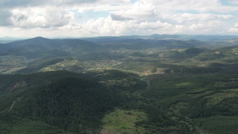 Luftbild-Natur-Berggelände