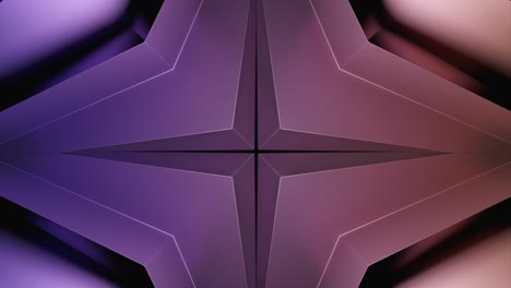 patrón geométrico abstracto con gradiente púrpura y rosa