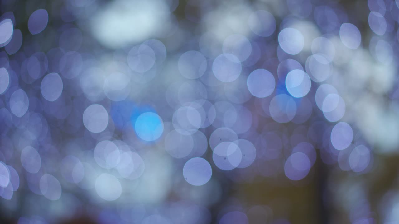 Abstract Soft light blurry bokeh