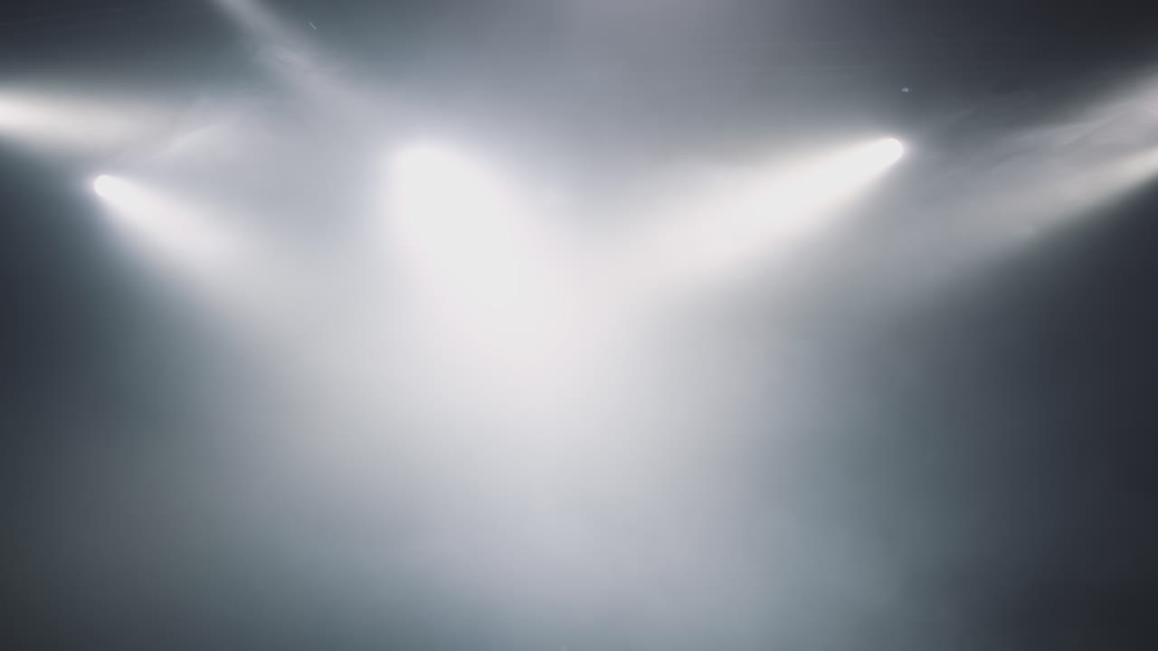 안개와 함께 무대 조명