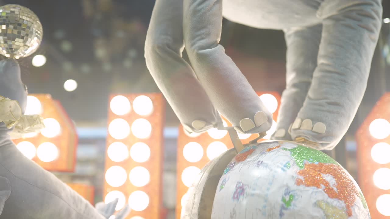 세계와 함께 서커스 코끼리 공연