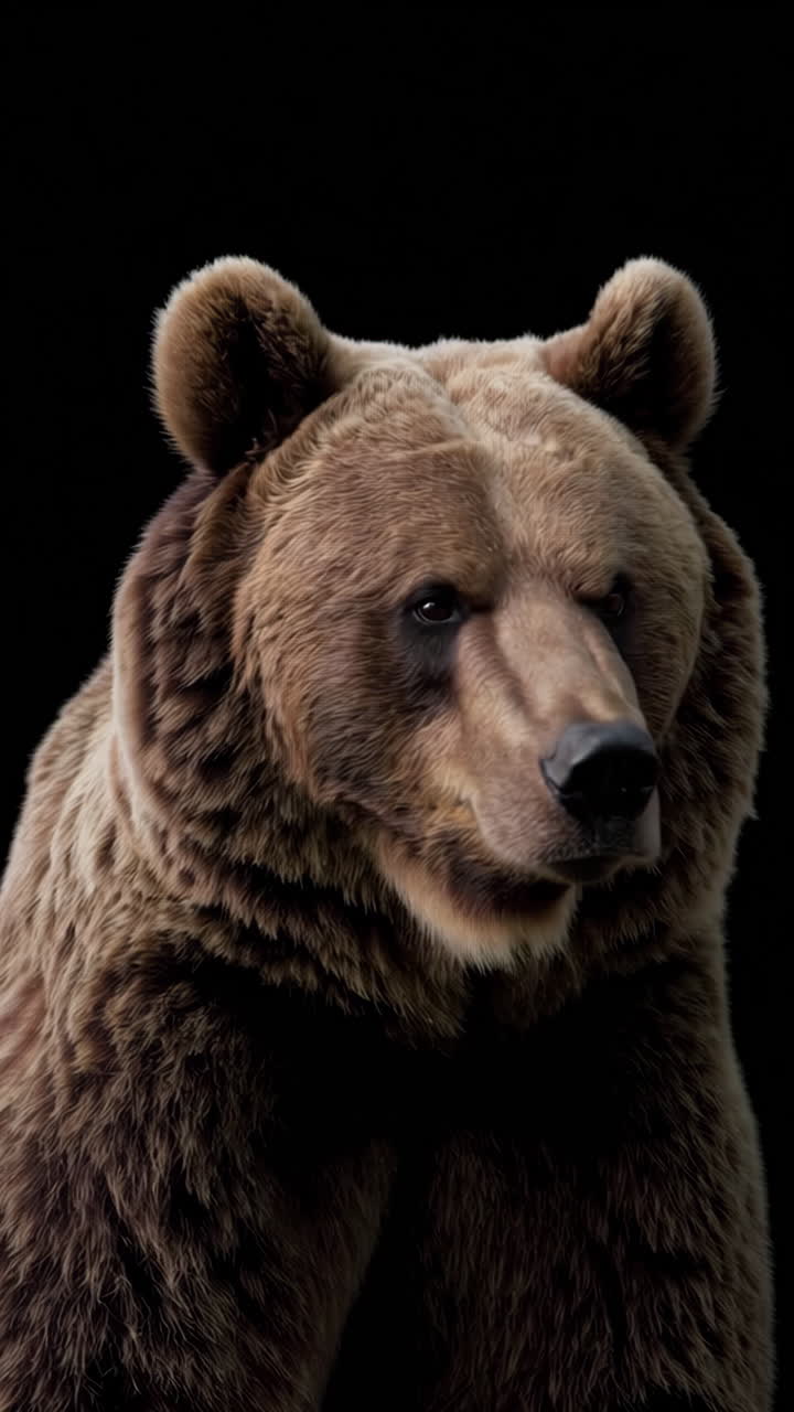 Ritratto dell'orso bruno