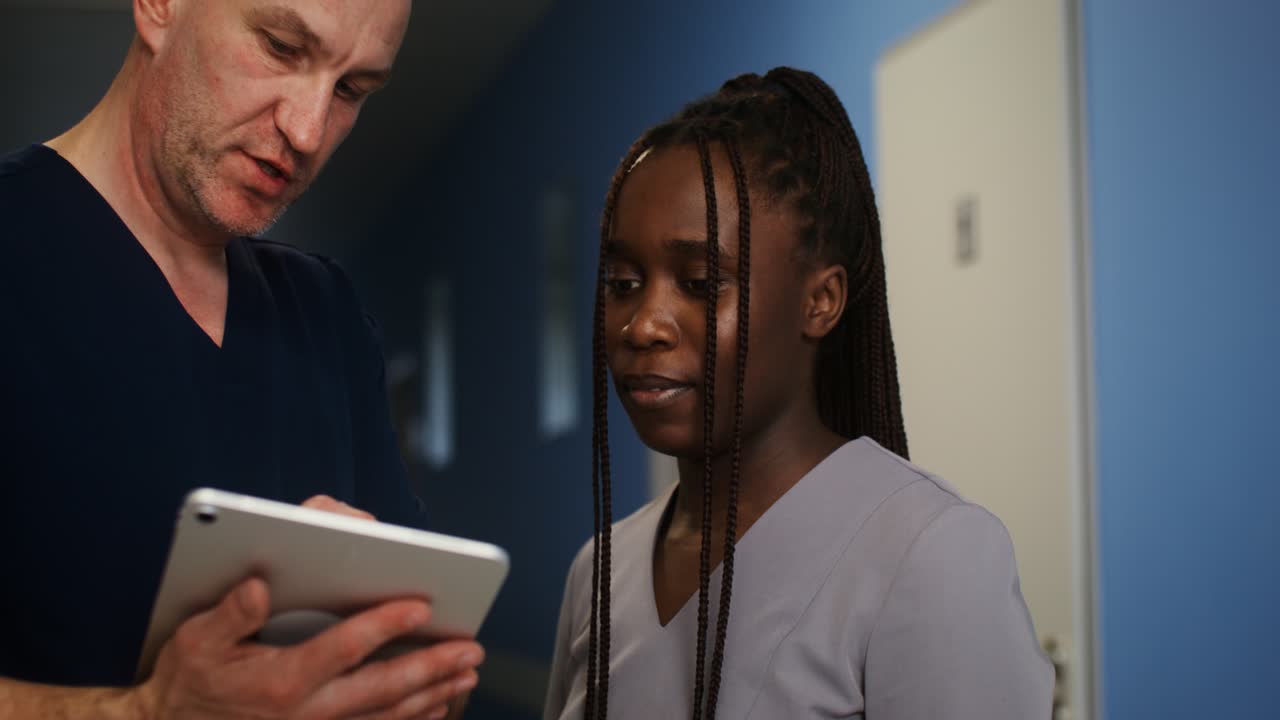 Doctor and Nurse Consulting