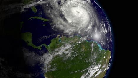 Huracán-Desde-El-Espacio-Satélite-Tierra-Tormenta-Tifón-Clima-Nube-Clima-4k