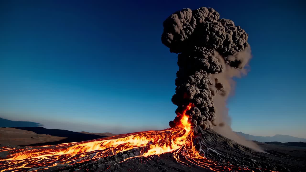 erupción volcánica